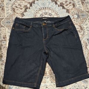 NWOT Dark Indigo Beau Dawson Women's Jean Shorts